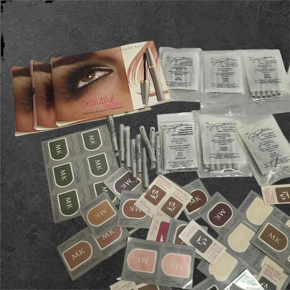 Mary Kay‎ Makeup Sample Lot Eyeshadow/Eyeliner/Blush Mixed Bulk